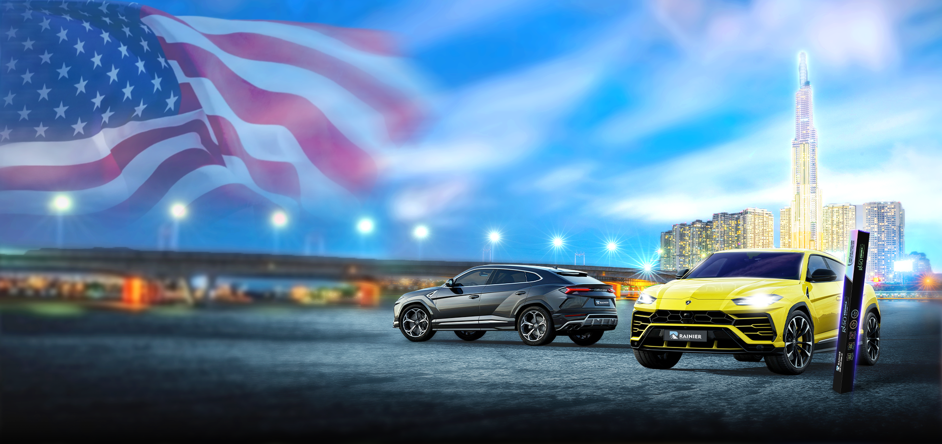 Rainier Car Background