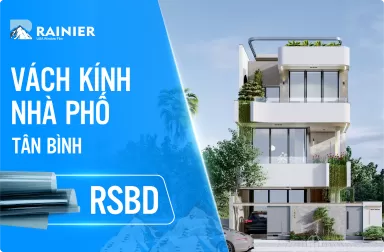 Dán phim cách nhiệt Rainier Colorful cho vách kính