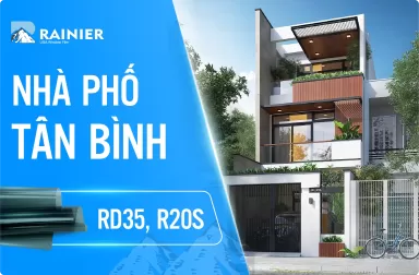 Thi công phim cách nhiệt cho nhà phố Tân Bình