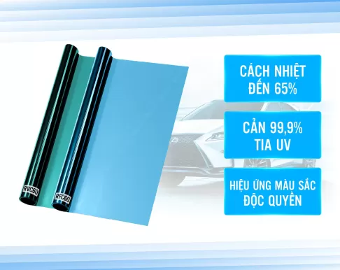 Phim cách nhiệt nhà kính Rainier Colorful