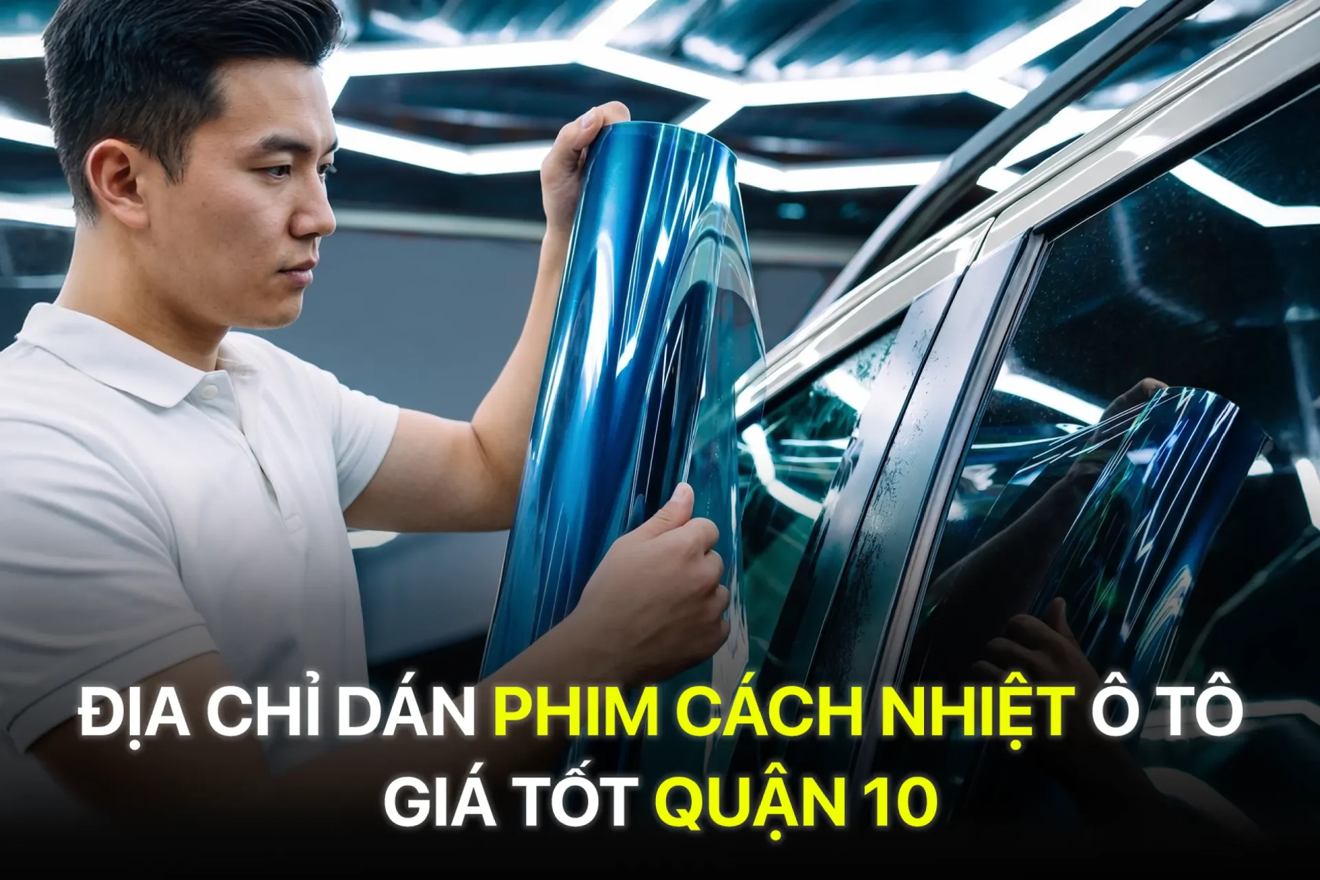 Địa chỉ dán phim cách nhiệt ô tô giá tốt Quận 10