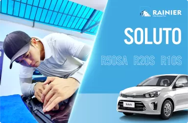 Dán phim cách nhiệt chính hãng cho KIA SOLUTO