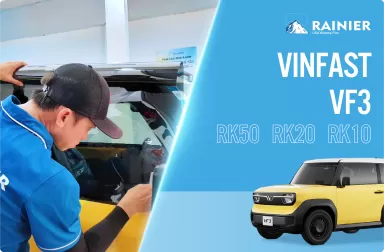 Dán phim cách nhiệt Rainier cho xe ô tô điện Vinfast VF3