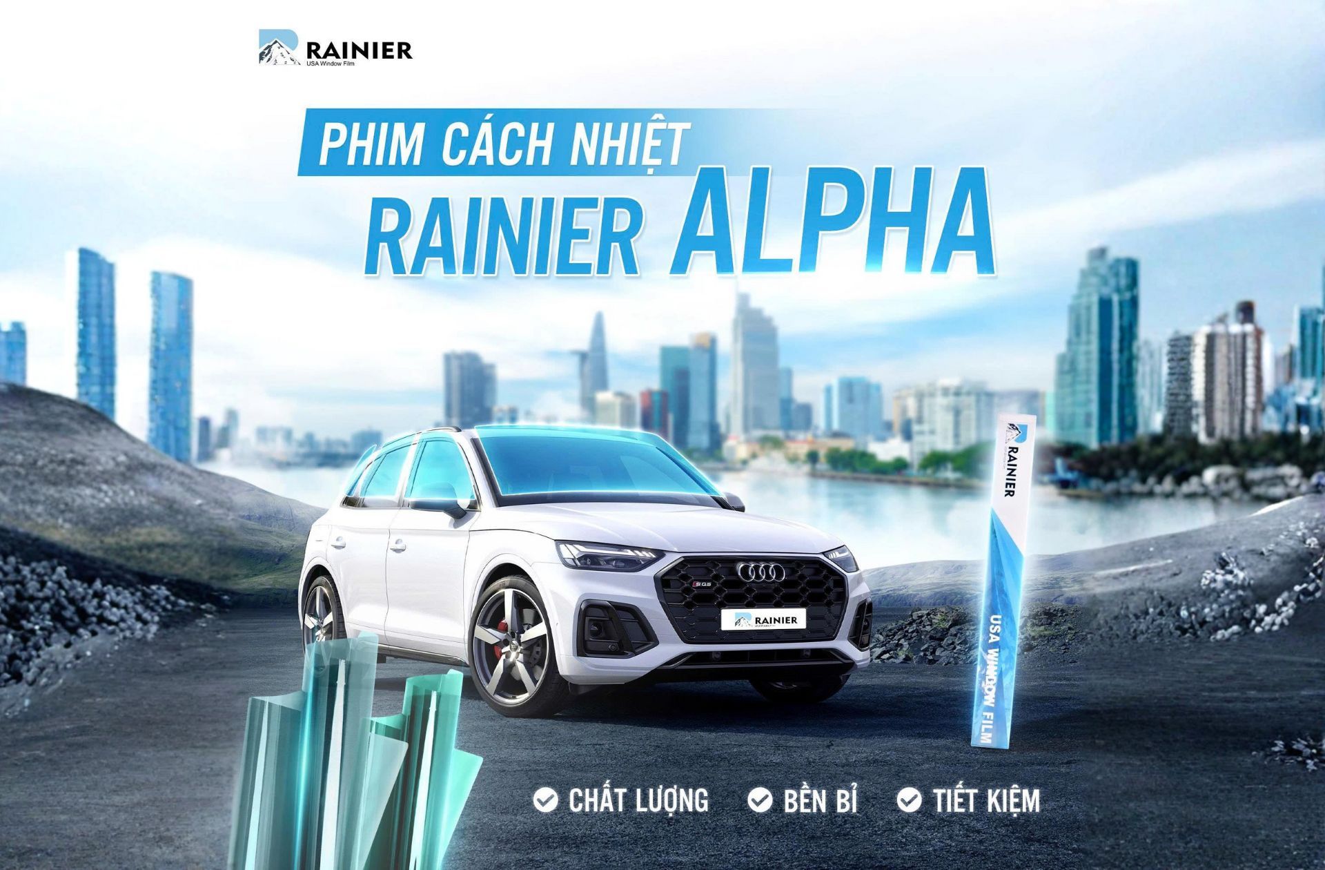 Phim cách nhiệt Mỹ Rainier Alpha với hiệu suất chống nóng vượt trội