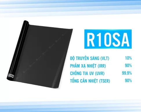 Phim cách nhiệt nhà kính Rainier Building Alpha mã R10SA