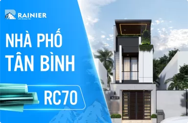 Dán phim chống nóng cho cửa sổ tại nhà phố Tân Bình