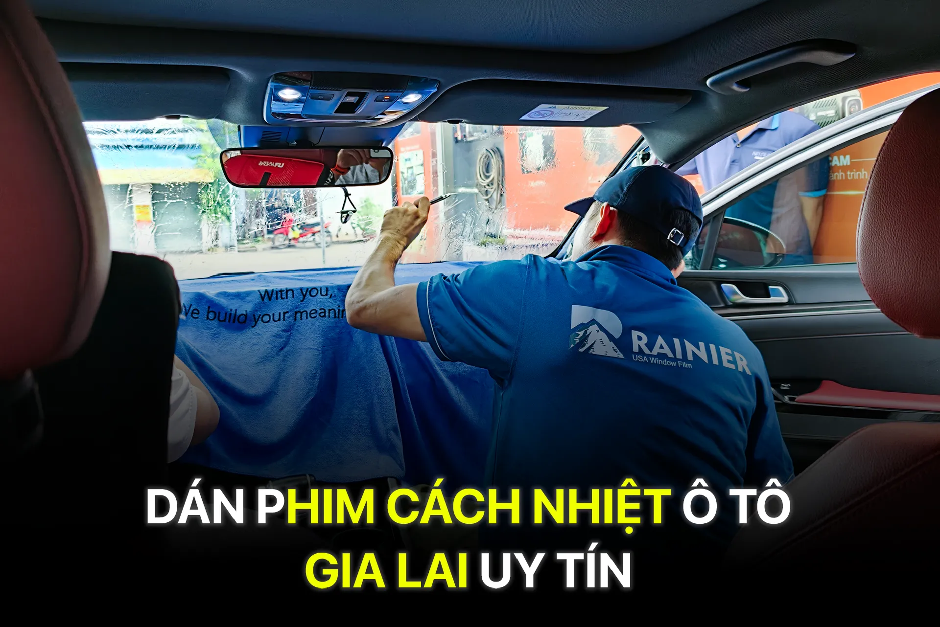 Dán phim cách nhiệt ô tô Gia Lai uy tín
