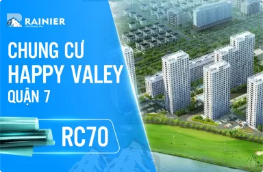 Dán phim cách nhiệt chung cư Happy Valler Quận 7