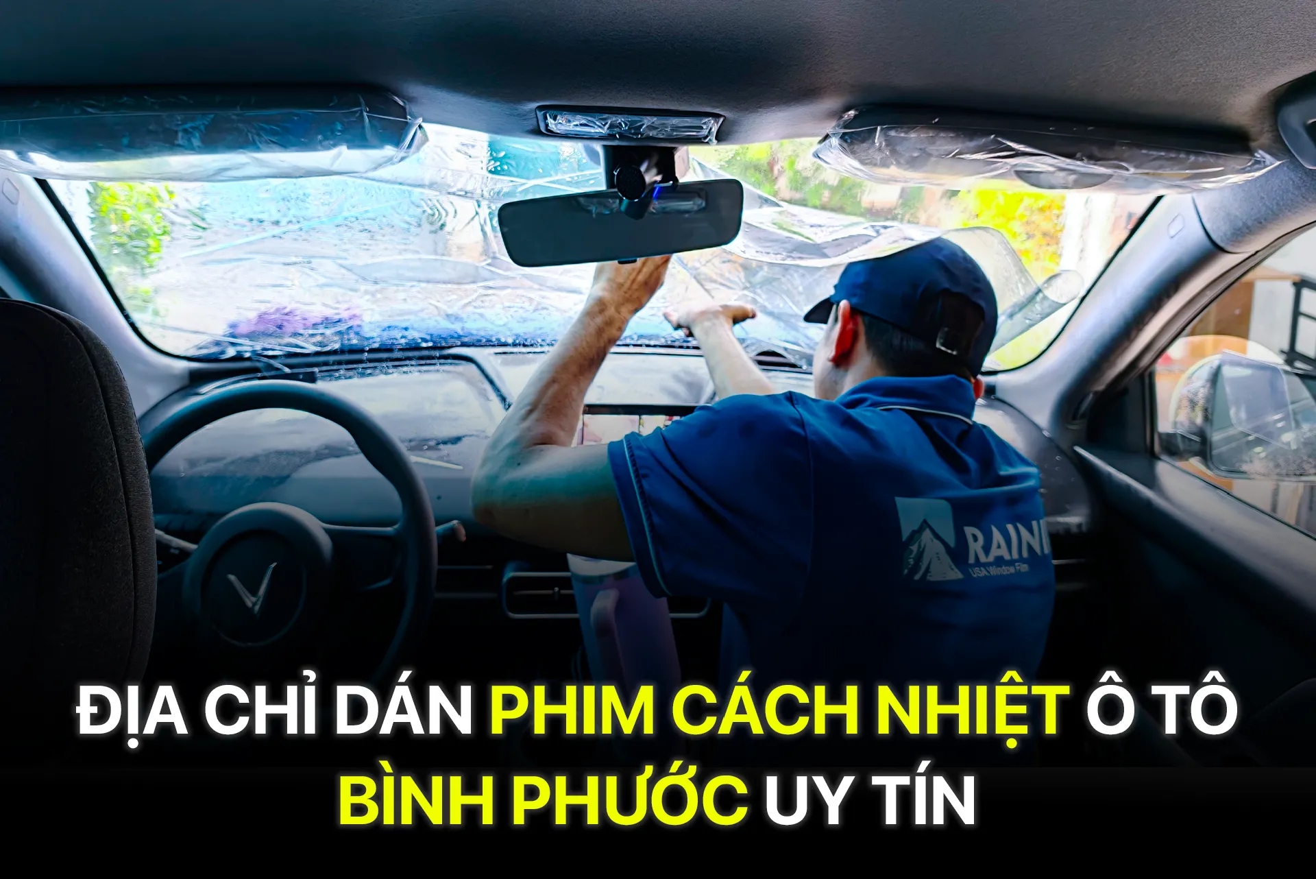 Địa chỉ dán phim cách nhiệt ô tô Bình Phước uy tín
