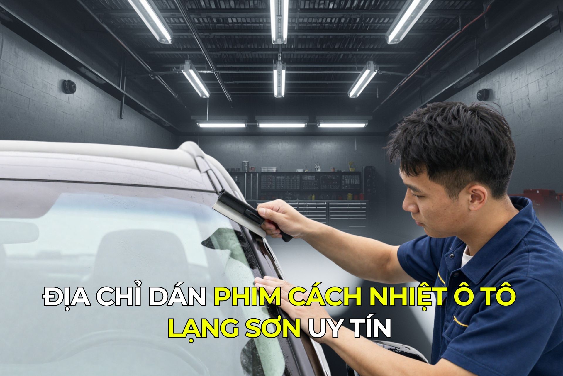 Địa Chỉ Dán Phim Cách Nhiệt Ô Tô Lạng Sơn Uy Tín
