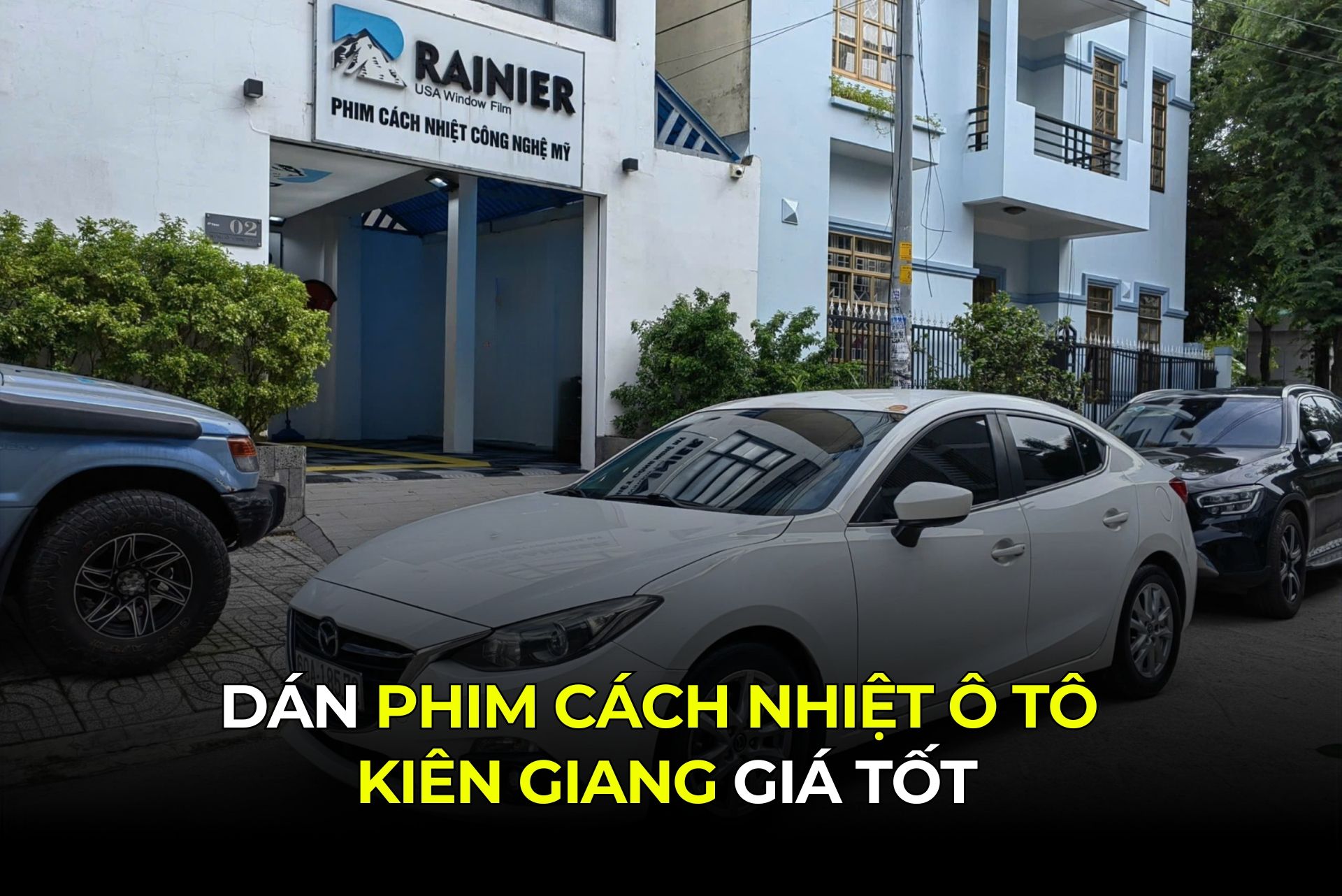Dán Phim Cách Nhiệt Ô Tô Kiên Giang Giá Tốt