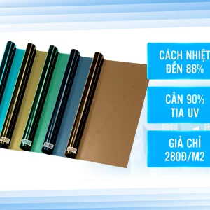 Phim cách nhiệt nhà kính Rainier Building Colorful