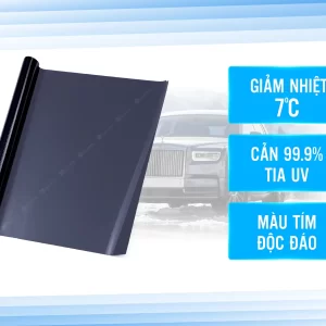 Phim cách nhiệt kính lái ô tô Rainier Lilac 50