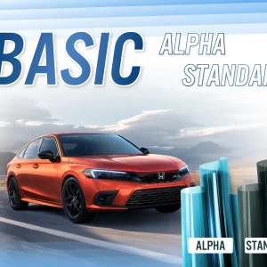 Gói dán phim cách nhiệt ô tô Rainier Basic