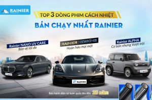 Top 03 dòng phim cách nhiệt bán chạy nhất Rainier