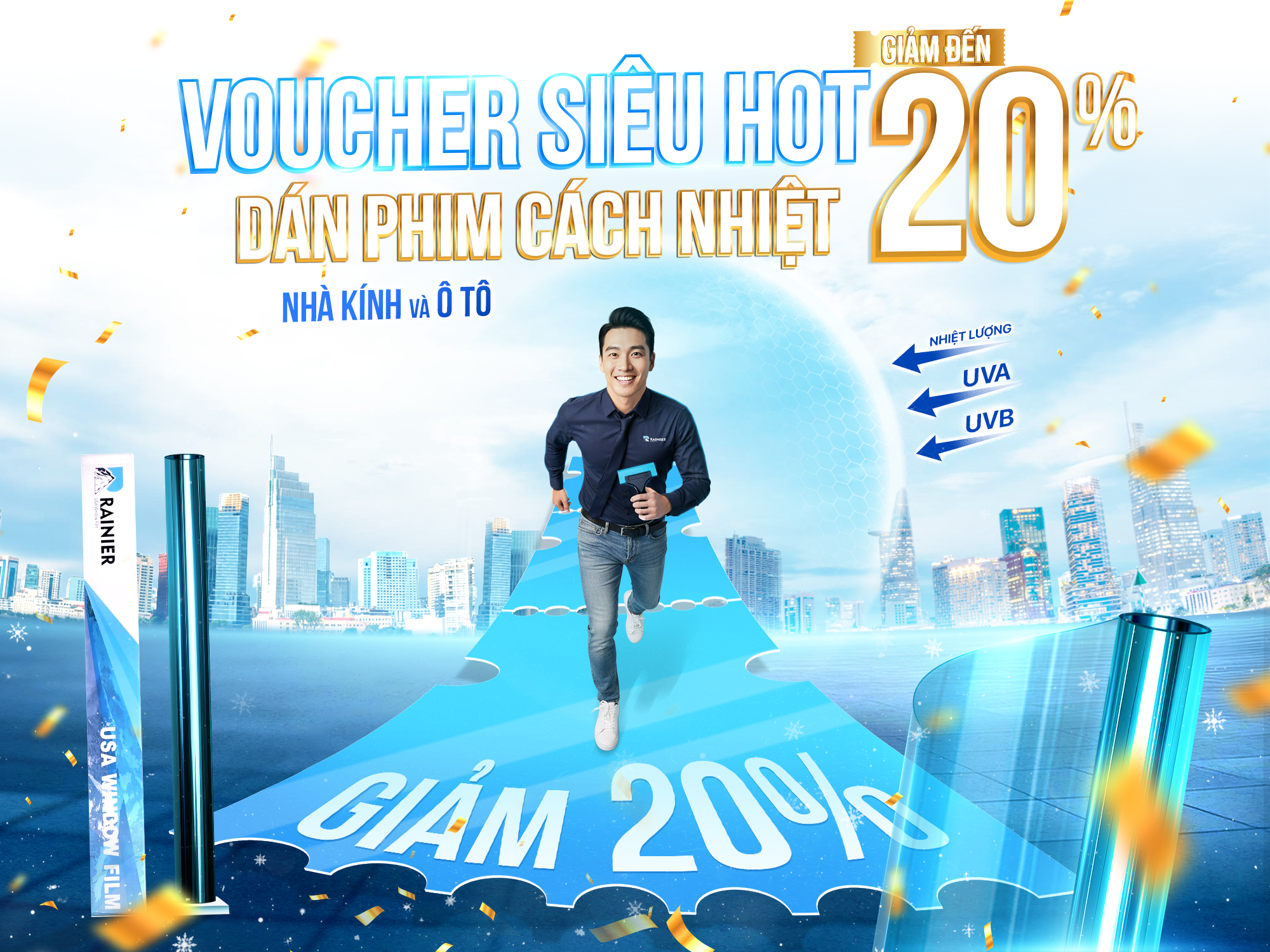 Ảnh cover ưu đãi dán phim cách nhiệt