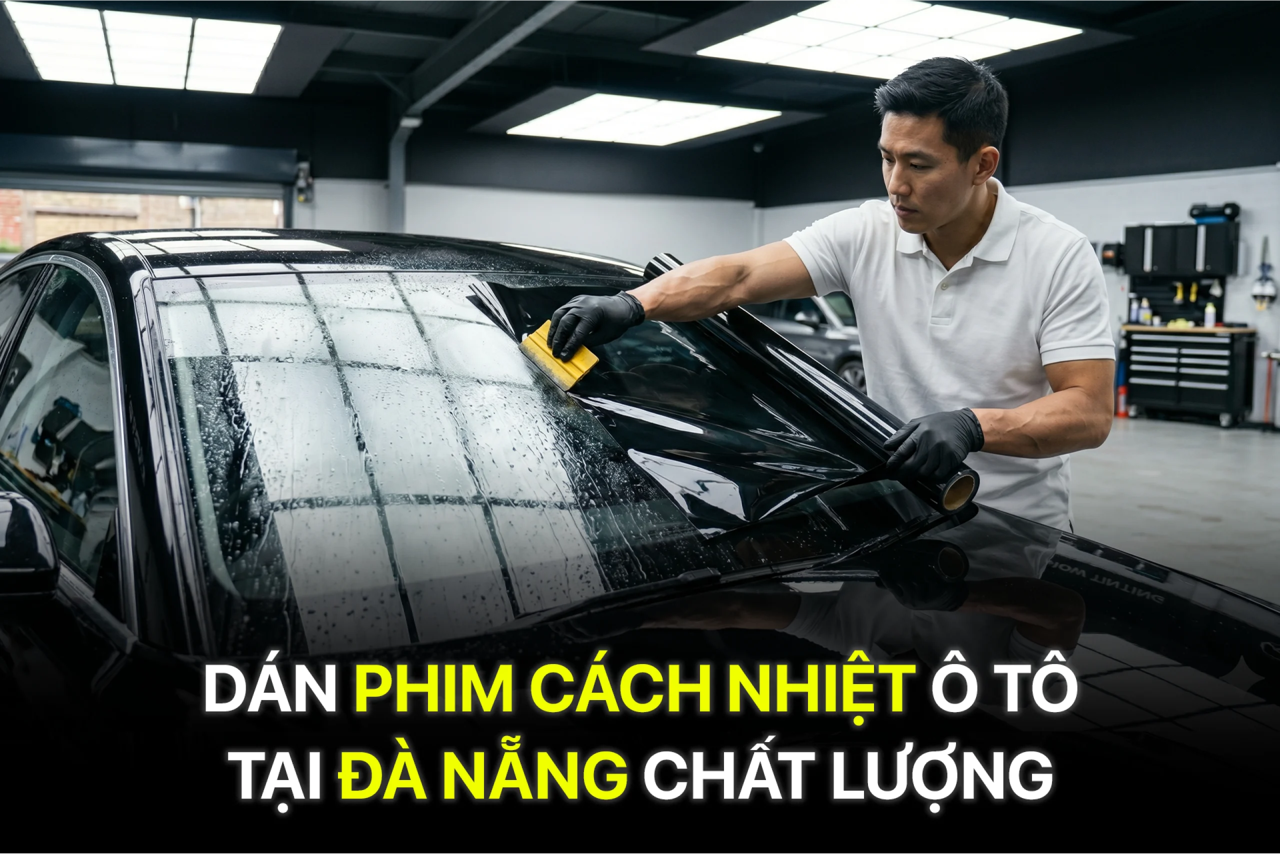 Dán Phim Cách Nhiệt Ô Tô Tại Đà Nẵng Chất Lượng