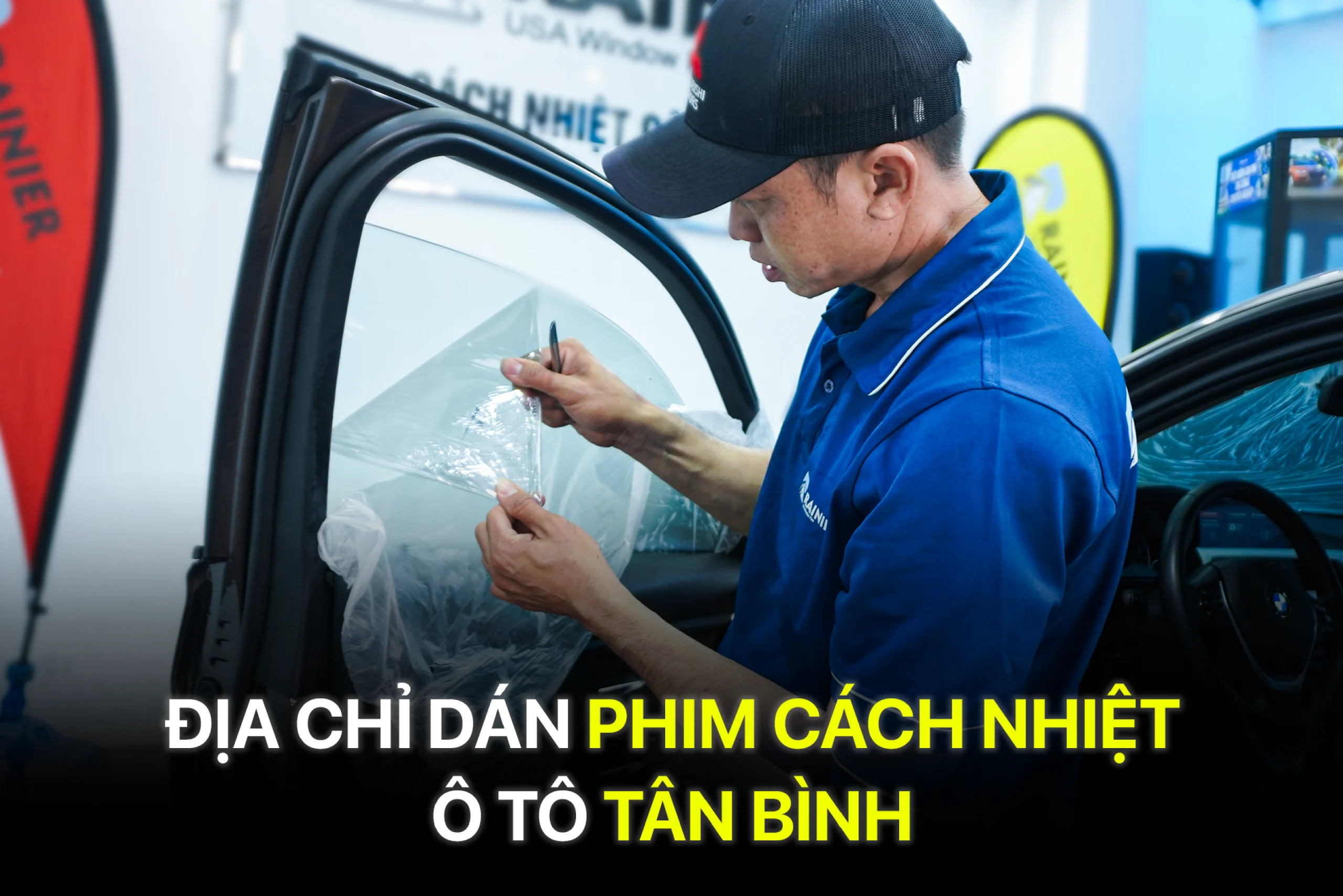 Địa chỉ dán phim cách nhiệt ô tô Tân Bình