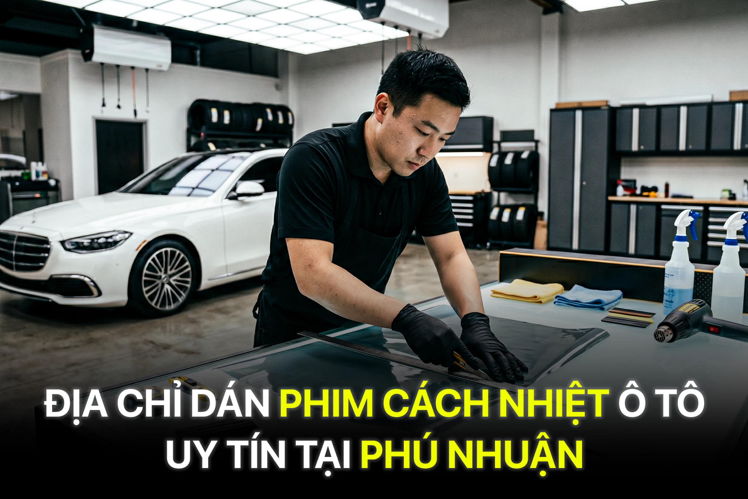 Địa chỉ dán phim cách nhiệt ô tô uy tín tại Phú Nhuận