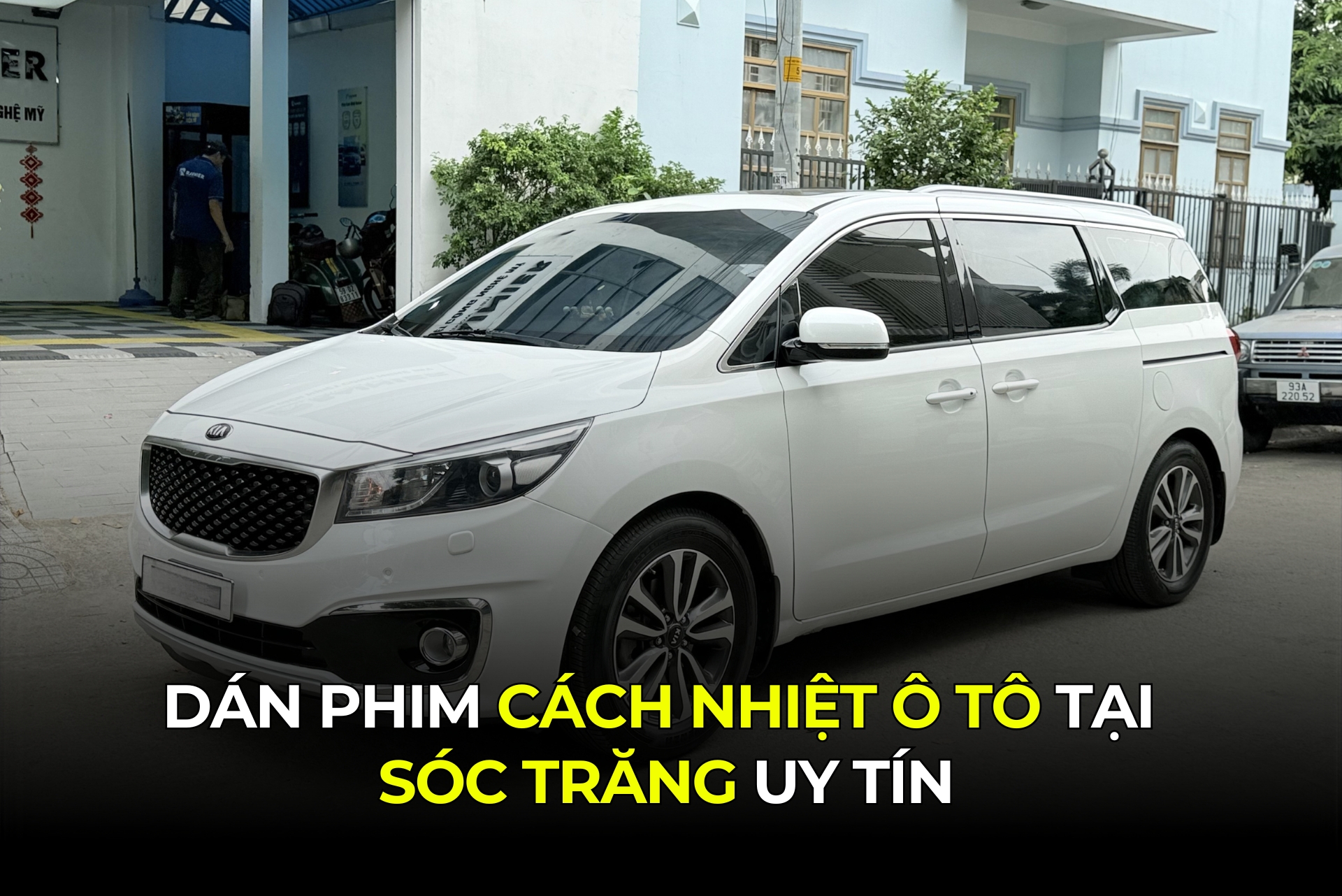 Dán Phim Cách Nhiệt Ô Tô Tại Sóc Trăng Uy Tín