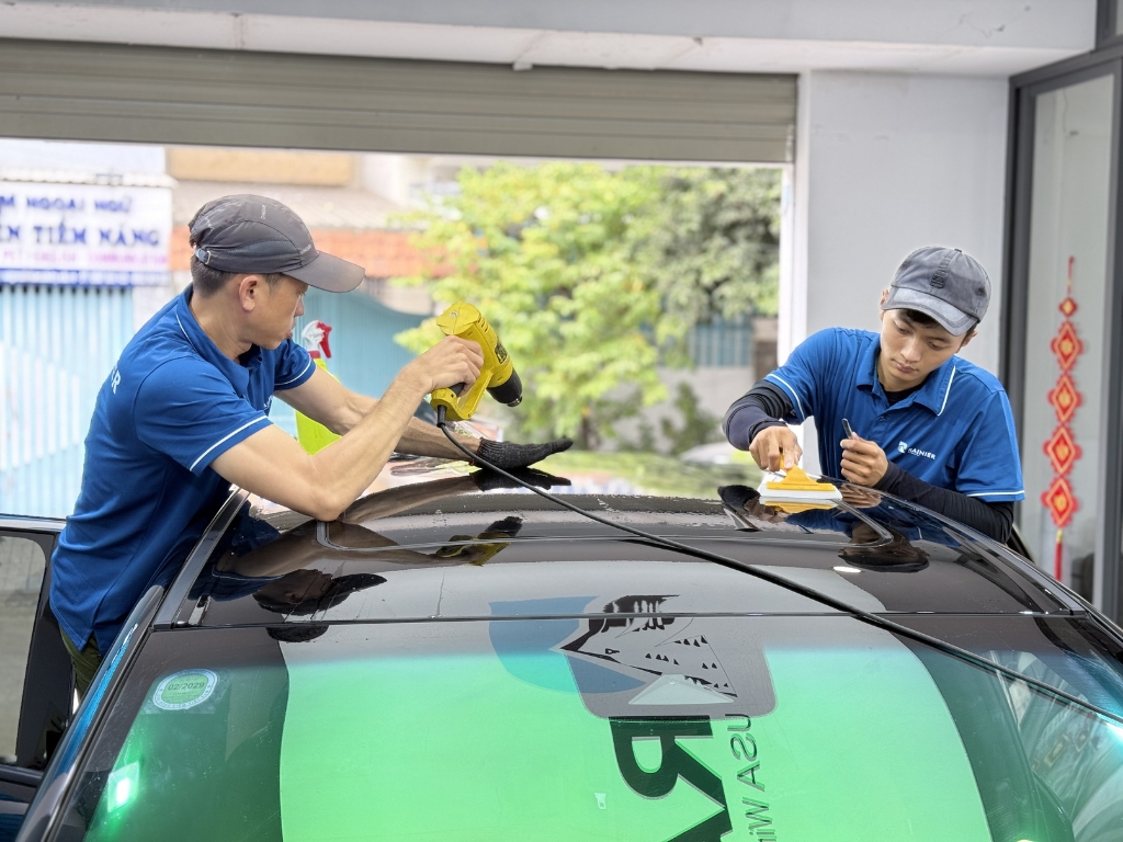 Dán phim cách nhiệt ô tô Nam Định