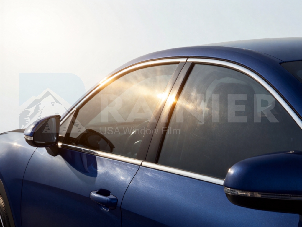 Phim cách nhiệt Rainier có hiệu quả chống nóng, chống UV vượt trội