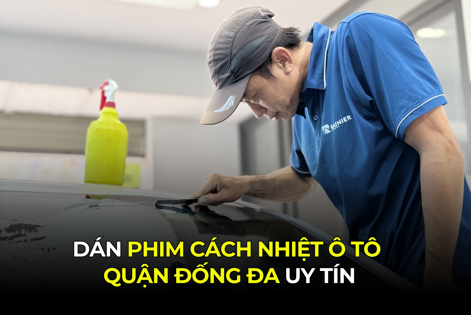 Dán Phim Cách Nhiệt Ô Tô Quận Đống Đa Uy Tín