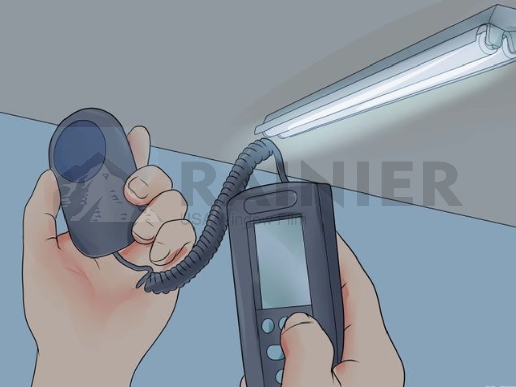 Cách sử dụng máy đo cường độ ánh sáng