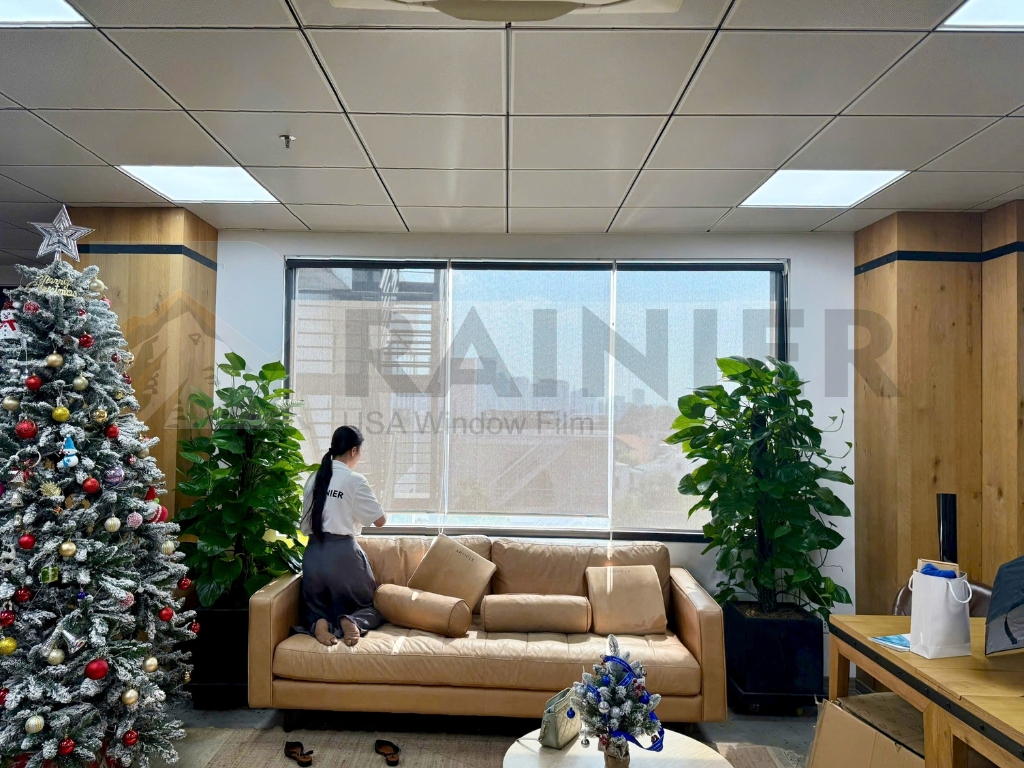 Quy trình dán phim cách nhiệt nhà kính Bình Định