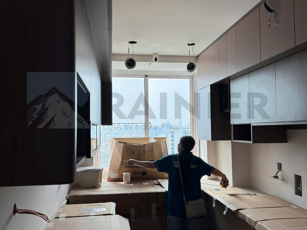 Quy trình lắp đặt phim cách nhiệt nhà kính An Giang