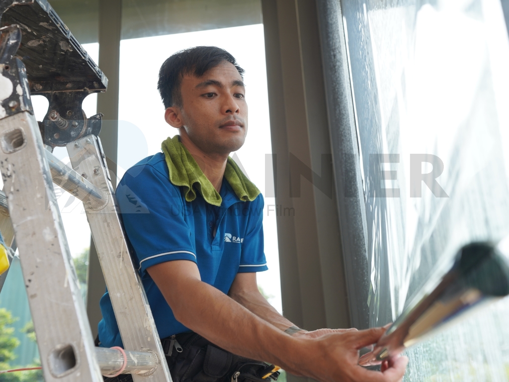 Quy trình lắp đặt phim cách nhiệt nhà kính Bạc Liêu