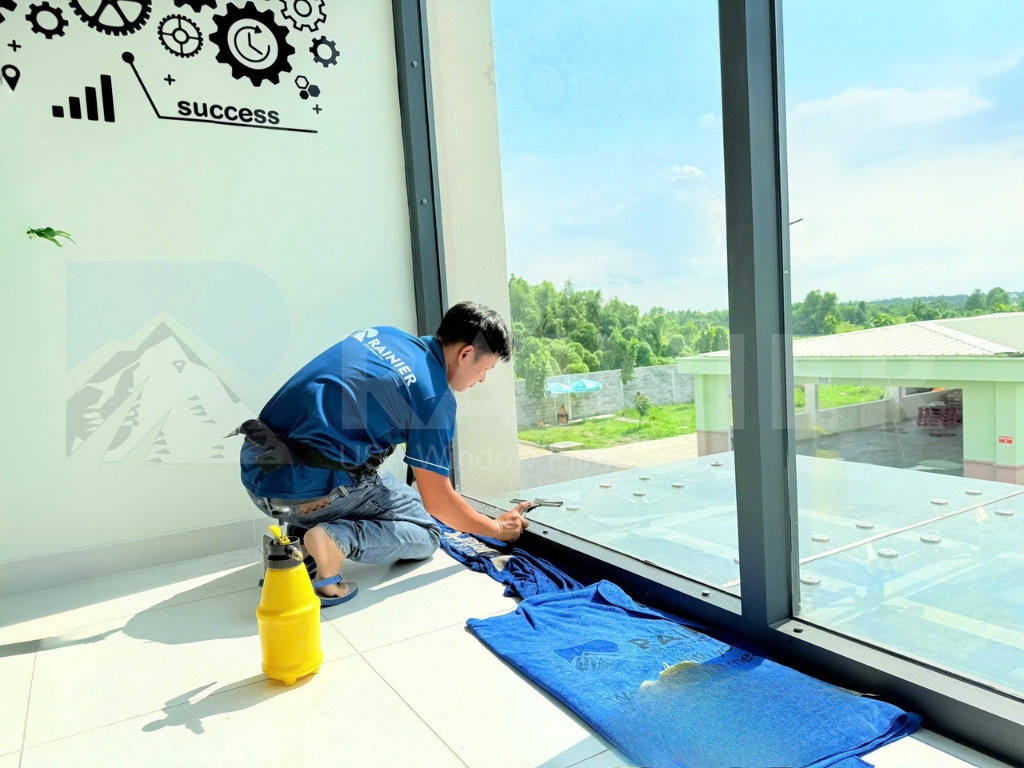 Thi công dán phim cách nhiệt nhà kính Phú Nhuận