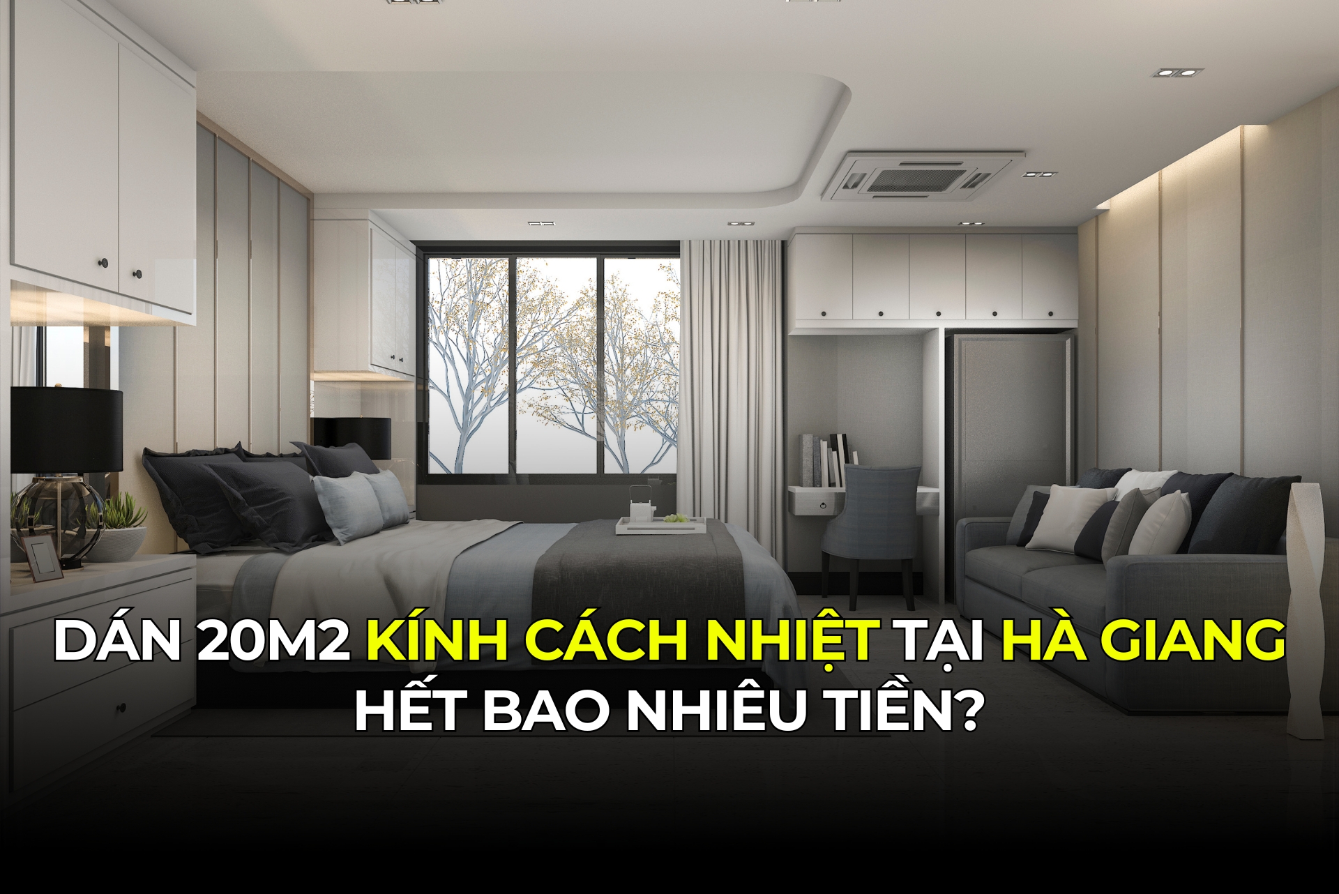 Dán 20m2 Kính Cách Nhiệt Tại Hà Giang Hết Bao Nhiêu Tiền?