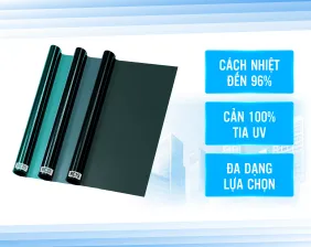 Phim cách nhiệt nhà kính Rainier Villa Nano UV400