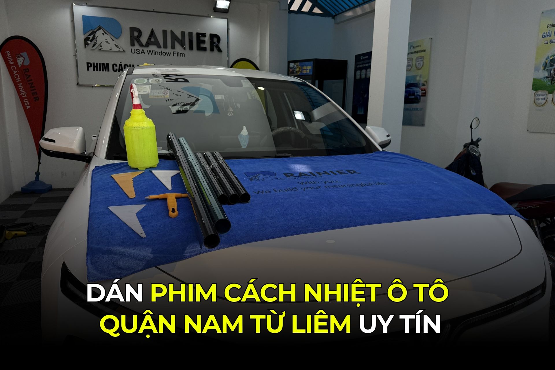 Dán Phim Cách Nhiệt Ô Tô Quận Nam Từ Liêm Uy Tín