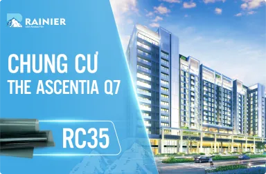 Thi công phim cách nhiệt Rainier tại chung cư Ascentia